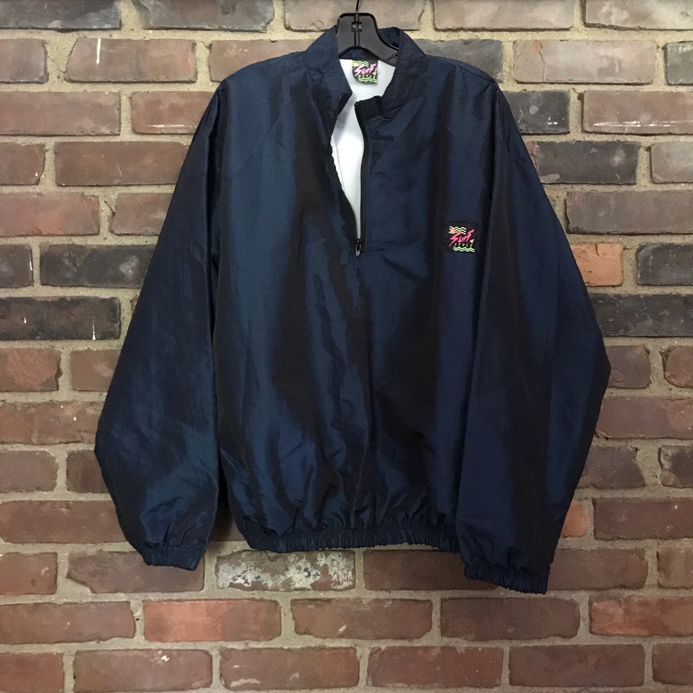 SURF STYLE iridescent jacket pullover one size